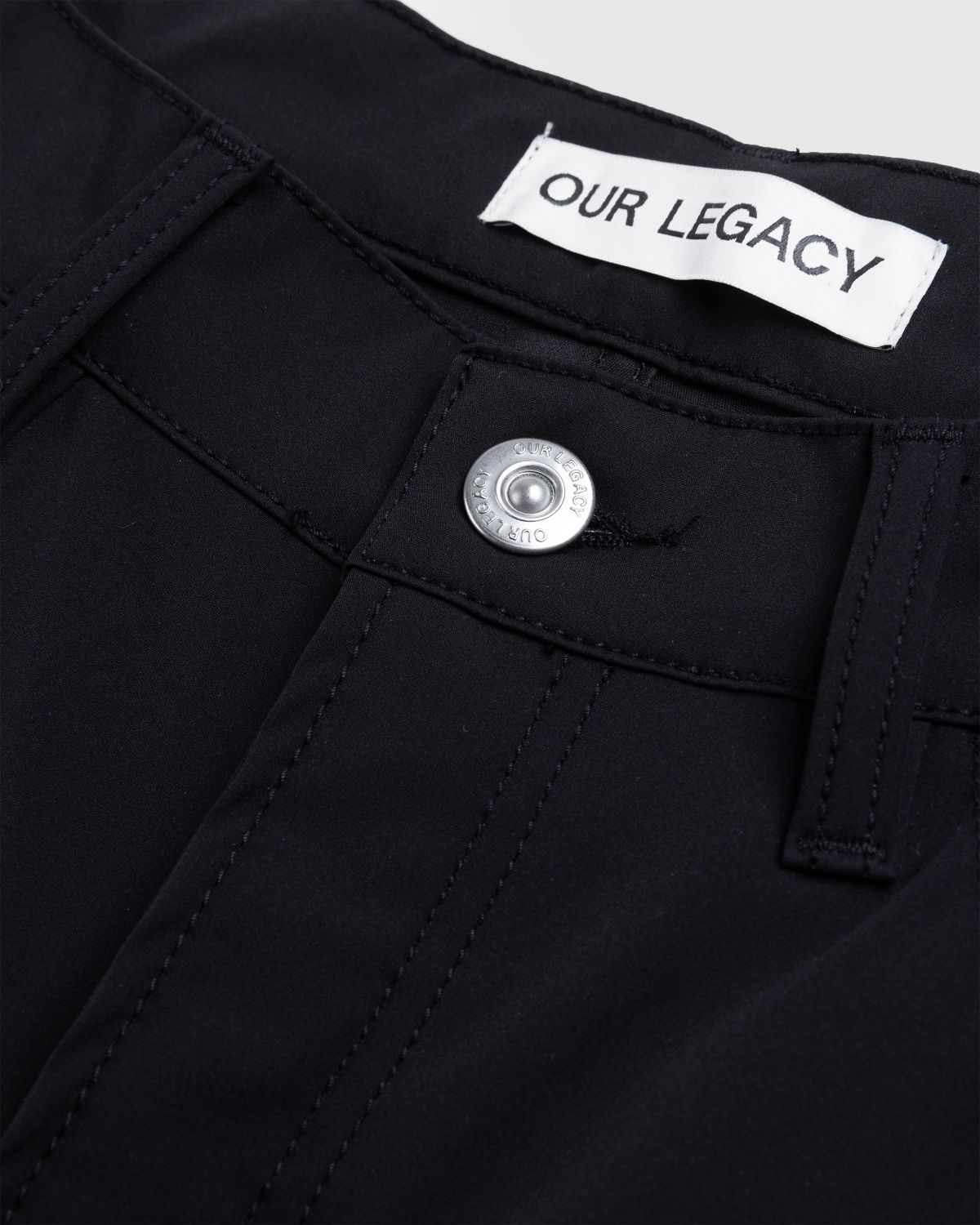 Our Legacy – Formal Cut Black Muted Scuba | Highsnobiety Shop